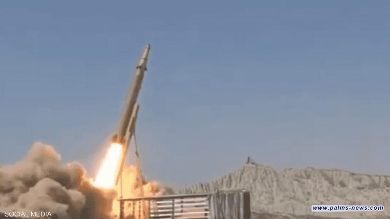 إيران تكشف عن صاروخ "قاسم بصير" البالستي